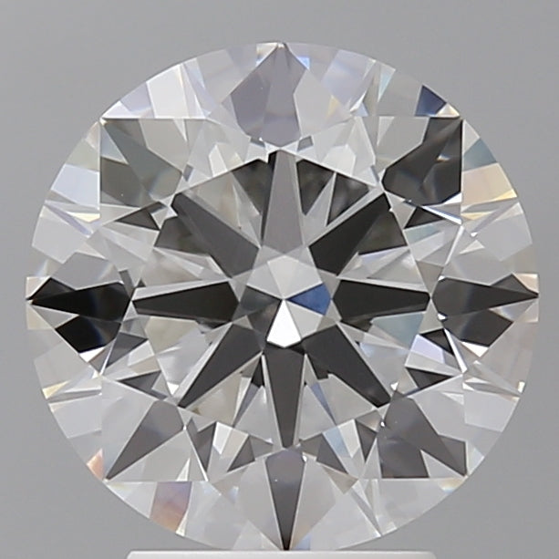 3.58 Carat Round Shaped, Ideal Cut, F Color, VVS2 Clarity, IGI Certified Lab Grown Diamond