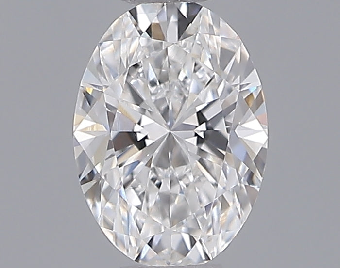 0.53 Carat Oval Shaped, Excellent Cut, D Color, IF Clarity, IGI Certified Lab Grown Diamond