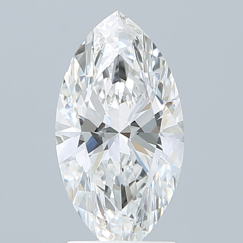 2.22 Carat Marquise Shaped, Ideal Cut, E Color, VVS2 Clarity, IGI Certified Lab Grown Diamond
