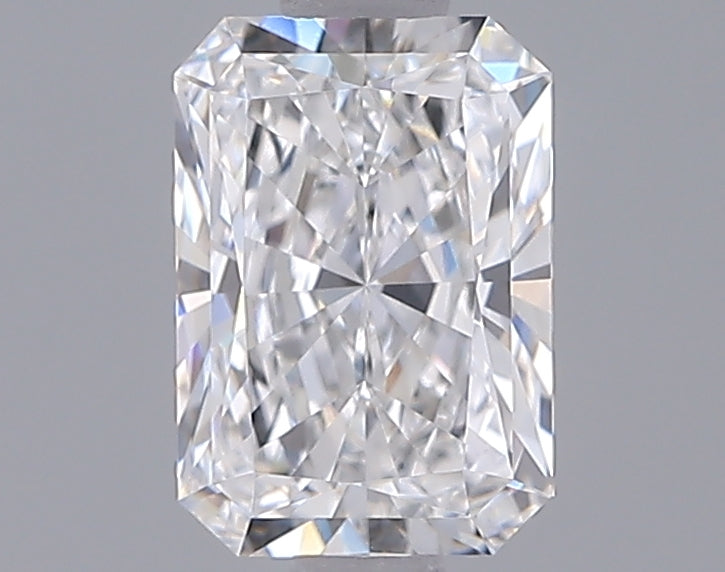 1.34 Carat Radiant Shaped, Ideal Cut, D Color, VVS1 Clarity, IGI Certified Lab Grown Diamond