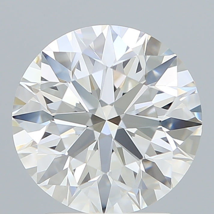 2.75 Carat Round Shaped, Excellent Cut, F Color, VVS2 Clarity, IGI Certified Lab Grown Diamond