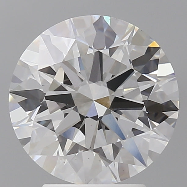 3.57 Carat Round Shaped, Ideal Cut, F Color, VS2 Clarity, IGI Certified Lab Grown Diamond