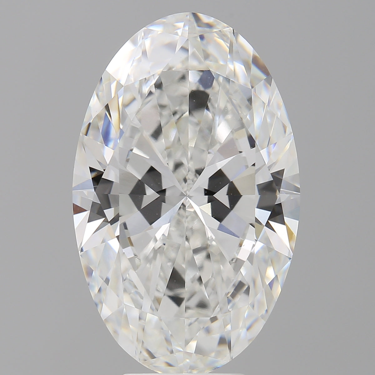 8.06 Carat Oval Shaped, Ideal Cut, F Color, VVS2 Clarity, IGI Certified Lab Grown Diamond