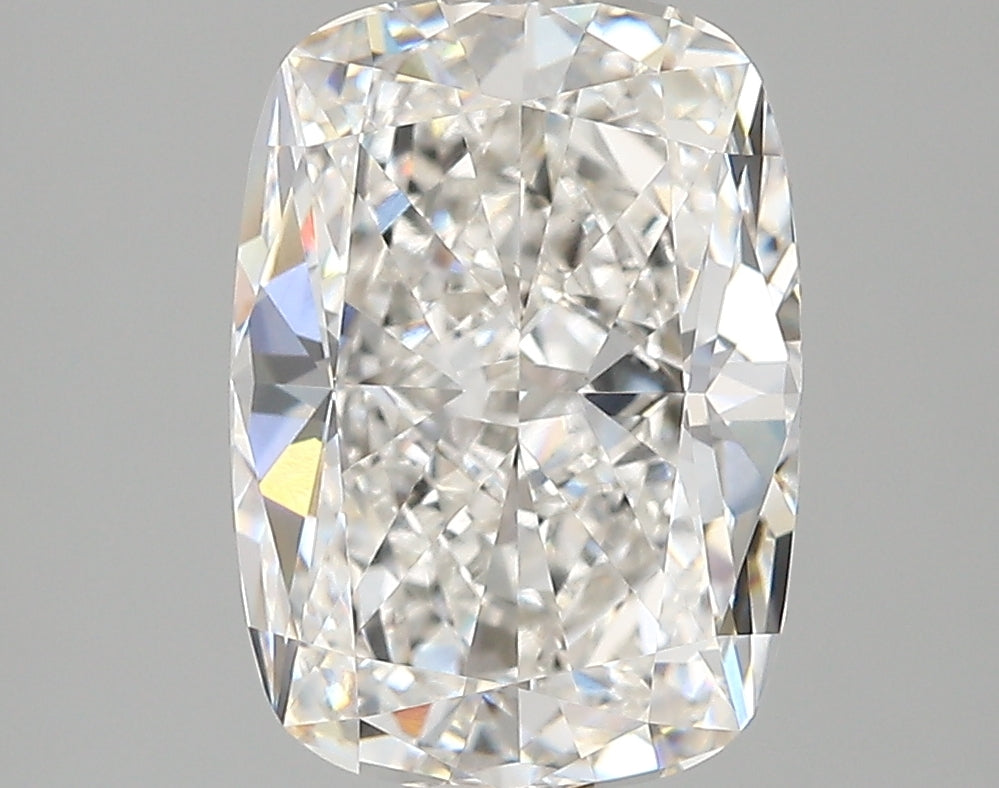 4.04 Carat Cushion Shaped, Very Good Cut, F Color, VVS2 Clarity, IGI Certified Lab Grown Diamond