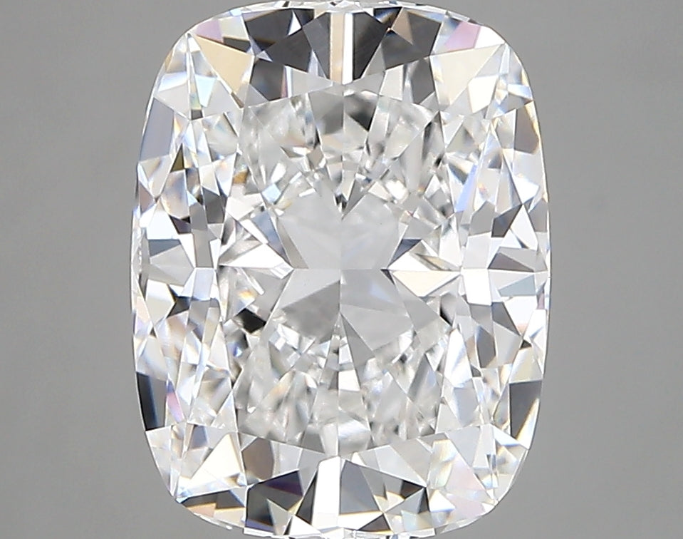 3.92 Carat Cushion Shaped, Very Good Cut, E Color, VVS2 Clarity, IGI Certified Lab Grown Diamond