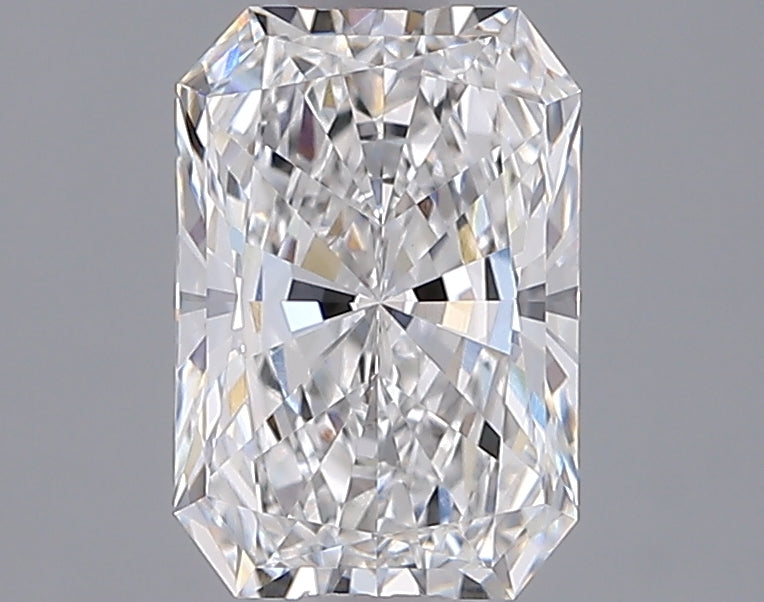 1.56 Carat Radiant Shaped, Ideal Cut, E Color, VVS2 Clarity, IGI Certified Lab Grown Diamond