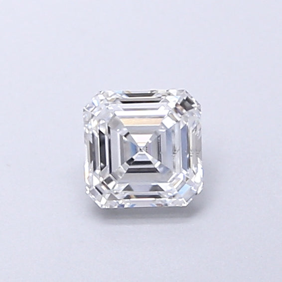0.40 Carat Asscher Shaped, Very Good Cut, D Color, VS2 Clarity, IGI Certified Lab Grown Diamond