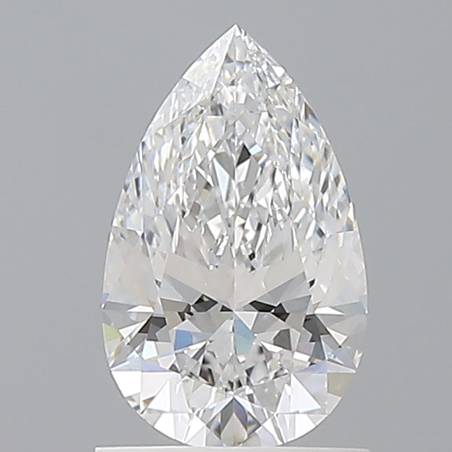 1.10 Carat Pear Shaped, Ideal Cut, E Color, VVS1 Clarity, IGI Certified Lab Grown Diamond