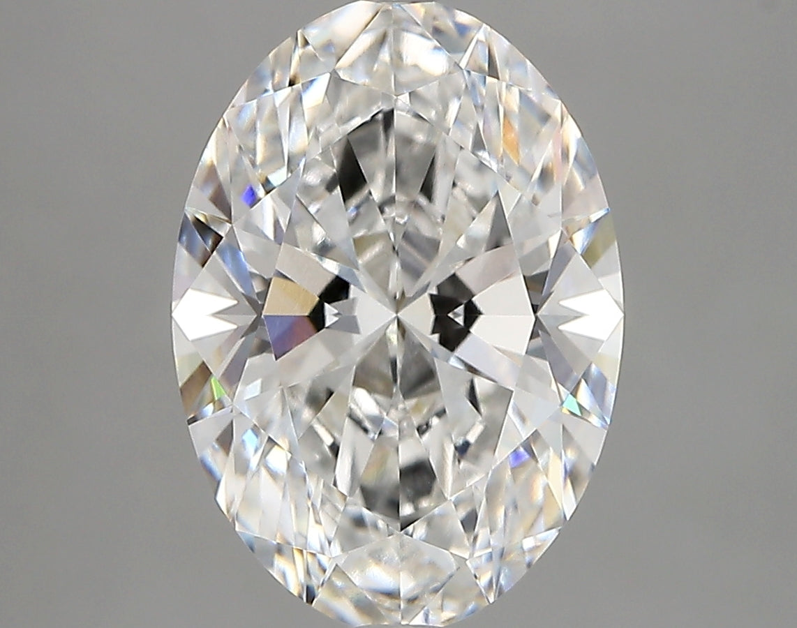 4.03 Carat Oval Shaped, Very Good Cut, E Color, VVS1 Clarity, IGI Certified Lab Grown Diamond