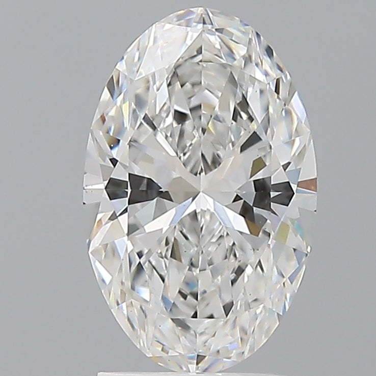 2.10 Carat Oval Shaped, Ideal Cut, D Color, VS1 Clarity, IGI Certified Lab Grown Diamond