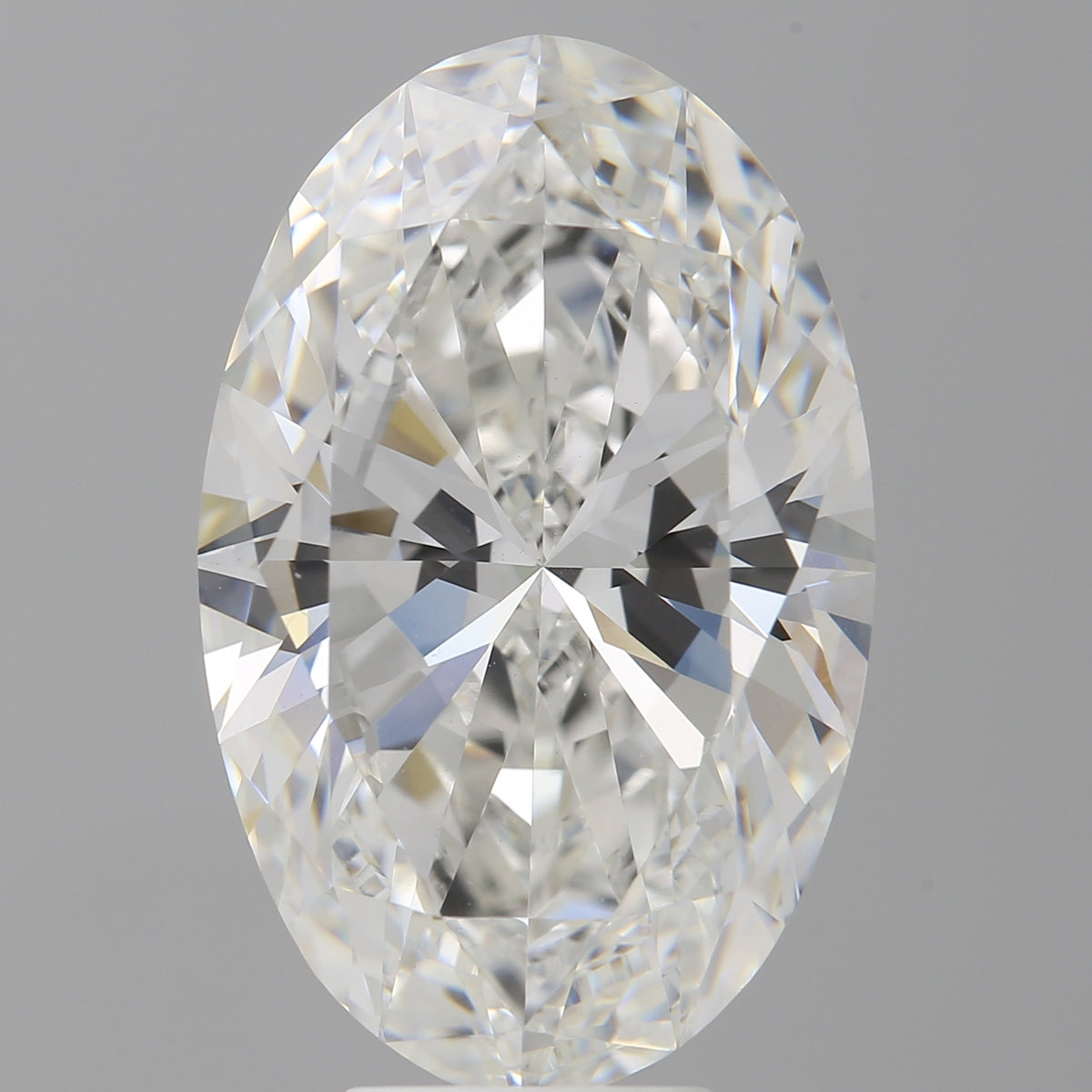 8.01 Carat Oval Shaped, Ideal Cut, F Color, VVS2 Clarity, IGI Certified Lab Grown Diamond