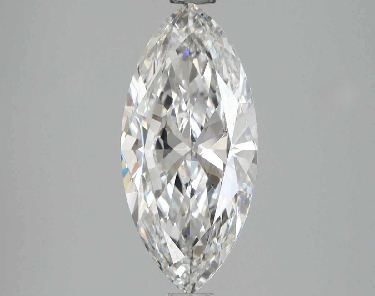 2.00 Carat Marquise Shaped, Excellent Cut, E Color, VS1 Clarity, IGI Certified Lab Grown Diamond