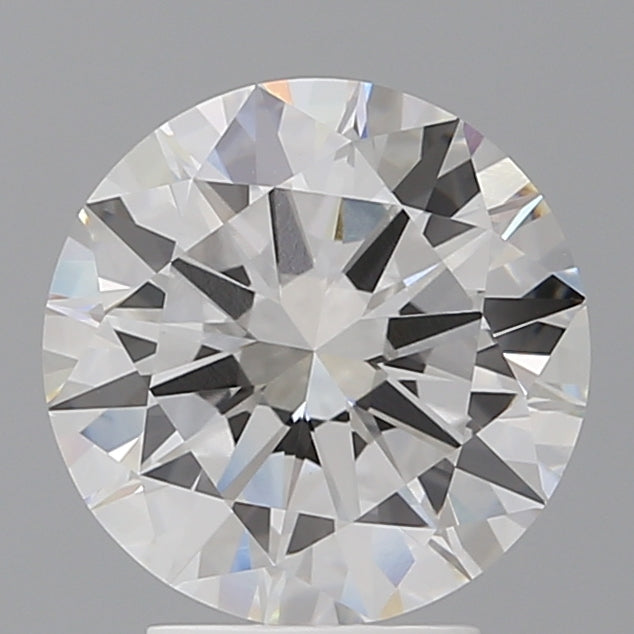 3.46 Carat Round Shaped, Excellent Cut, F Color, VVS2 Clarity, IGI Certified Lab Grown Diamond