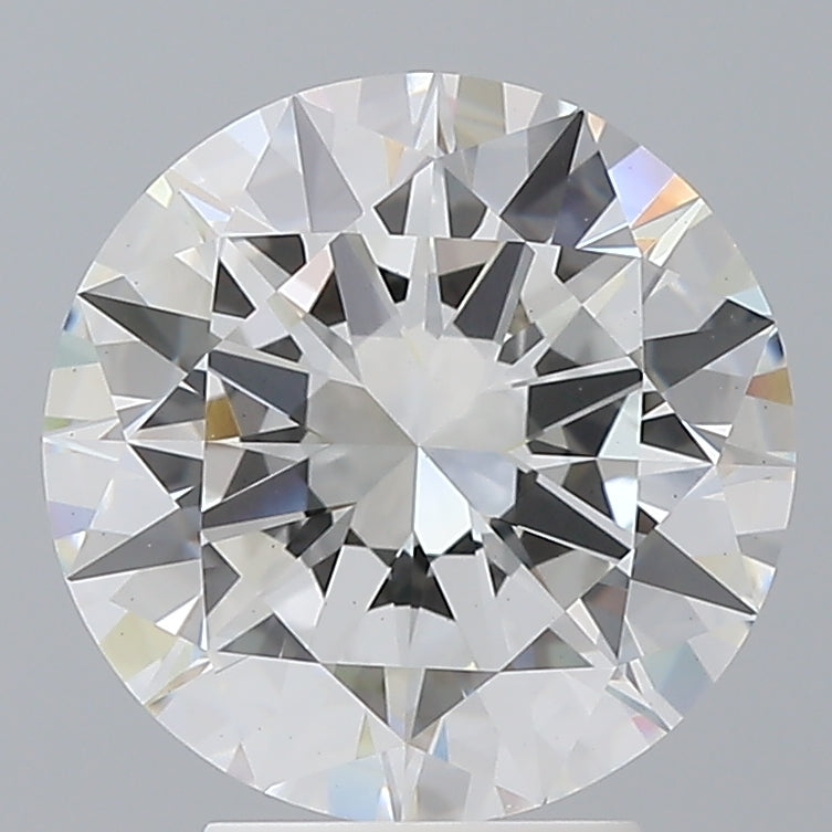 4.02 Carat Round Shaped, Excellent Cut, E Color, VS1 Clarity, IGI Certified Lab Grown Diamond