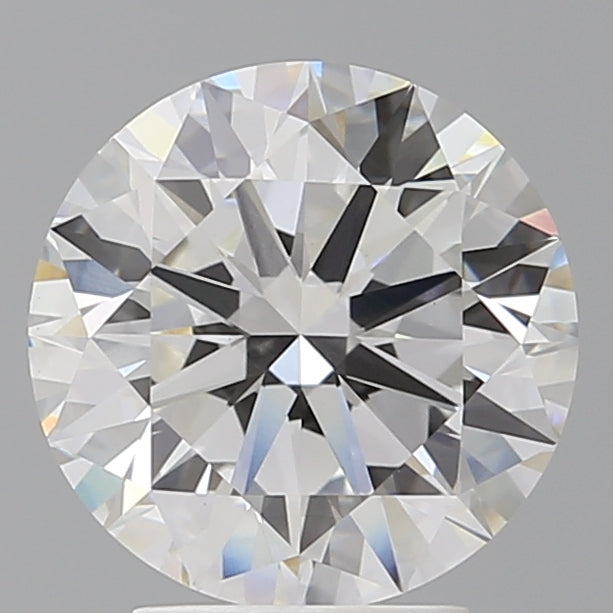 3.47 Carat Round Shaped, Excellent Cut, F Color, VVS2 Clarity, IGI Certified Lab Grown Diamond