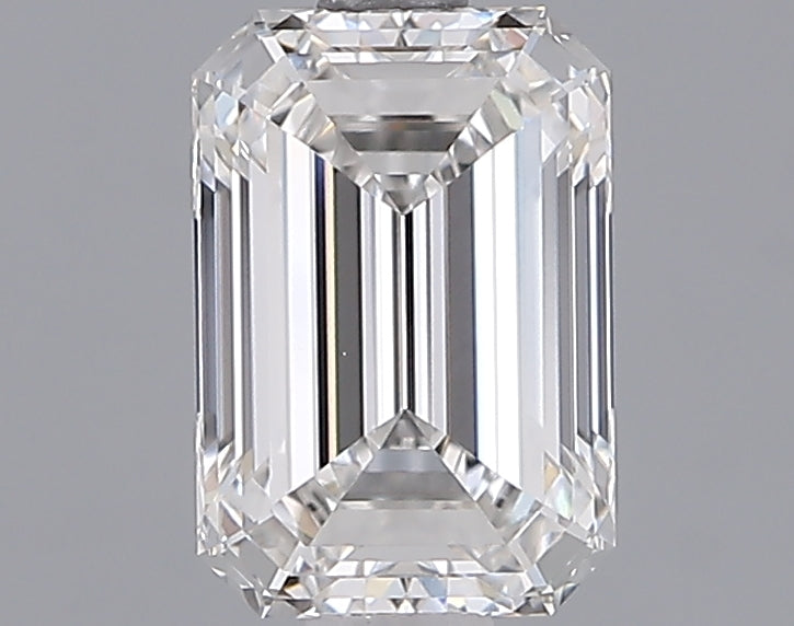 1.54 Carat Emerald Shaped, Ideal Cut, E Color, VVS1 Clarity, IGI Certified Lab Grown Diamond
