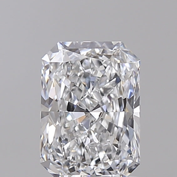 1.02 Carat Radiant Shaped, Ideal Cut, D Color, VVS2 Clarity, IGI Certified Lab Grown Diamond