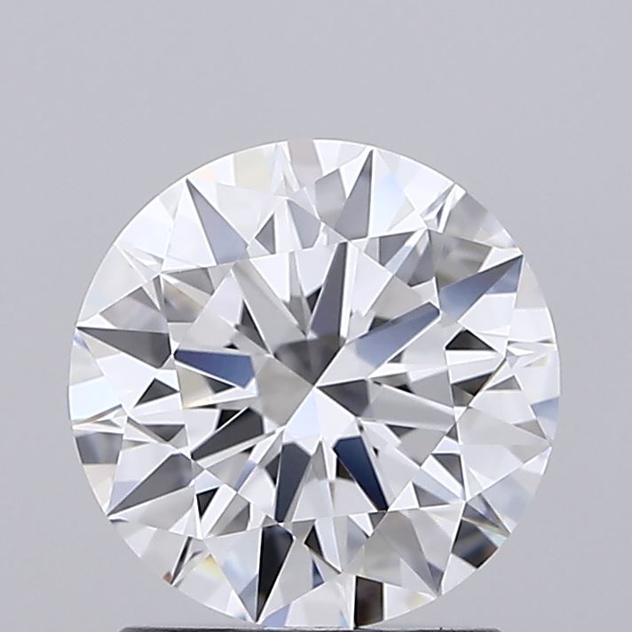 1.58 Carat Round Shaped, Ideal Cut, D Color, VVS1 Clarity, IGI Certified Lab Grown Diamond