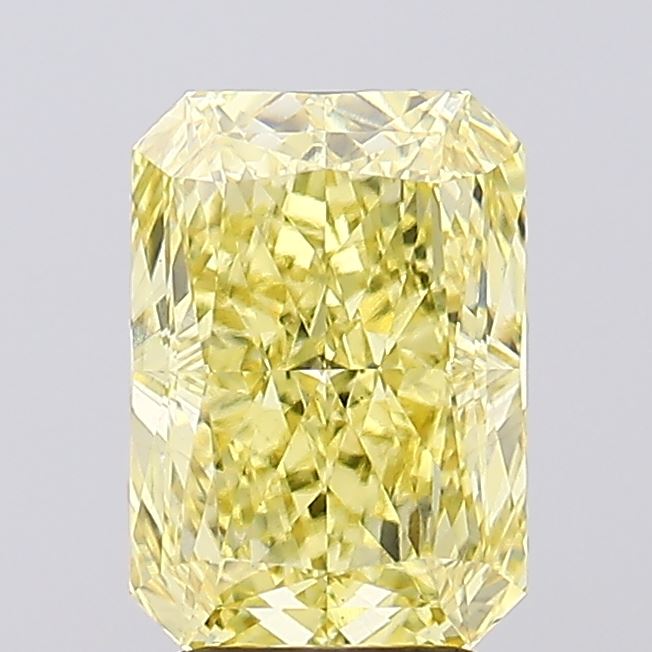 4.09 Carat Radiant Shaped, Excellent Cut, VS1 Clarity, IGI Certified Lab Grown Diamond