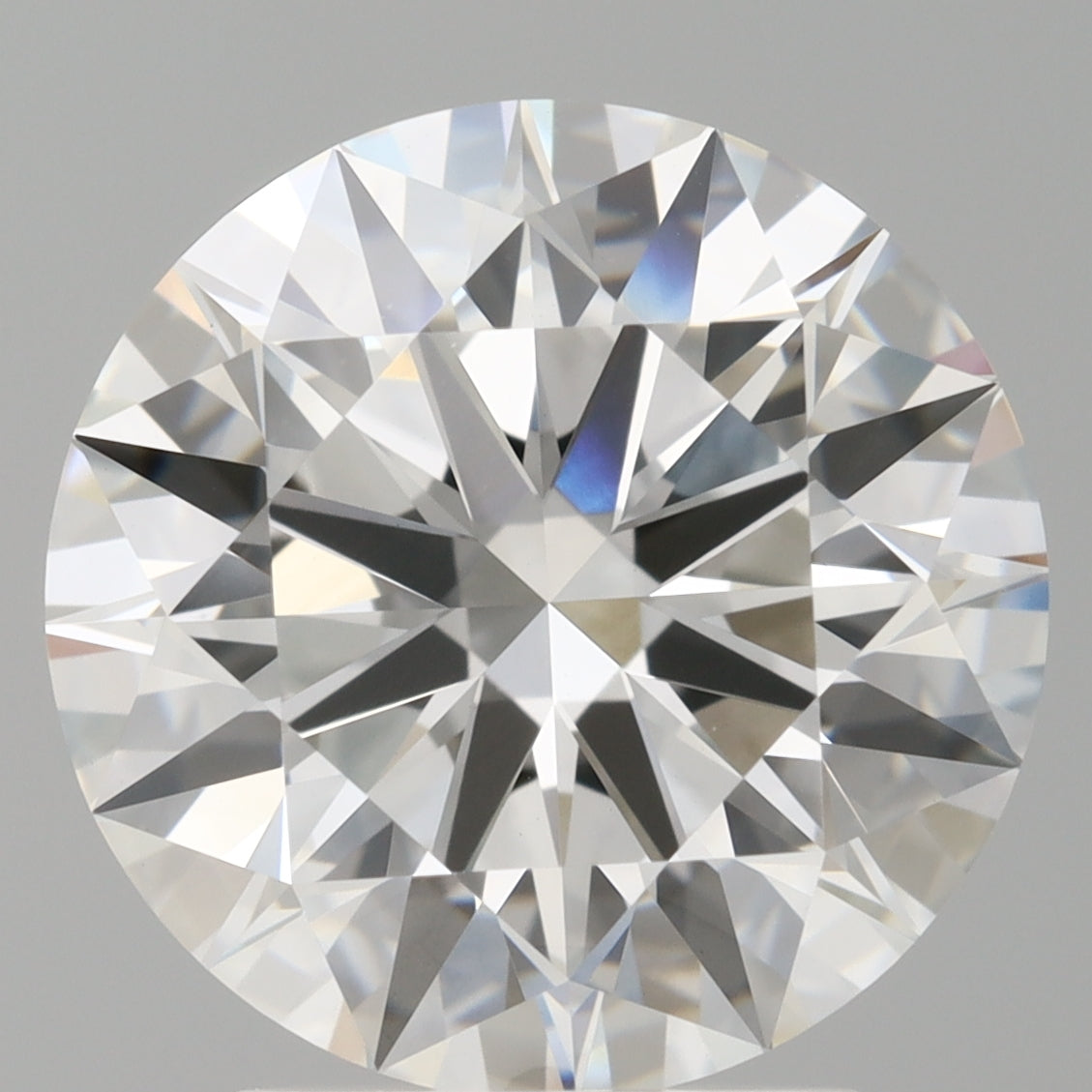 3.09 Carat Round Shaped, Ideal Cut, F Color, VVS2 Clarity, IGI Certified Lab Grown Diamond