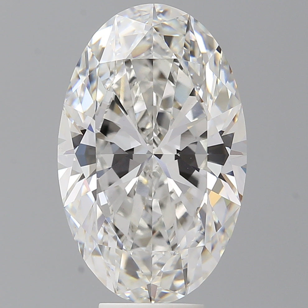 7.55 Carat Oval Shaped, Ideal Cut, F Color, VS1 Clarity, IGI Certified Lab Grown Diamond