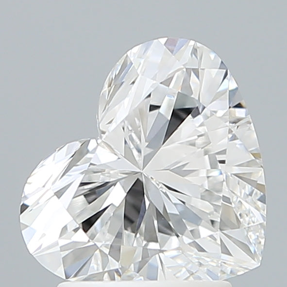 2.20 Carat Heart Shaped, Excellent Cut, E Color, VVS2 Clarity, IGI Certified Lab Grown Diamond
