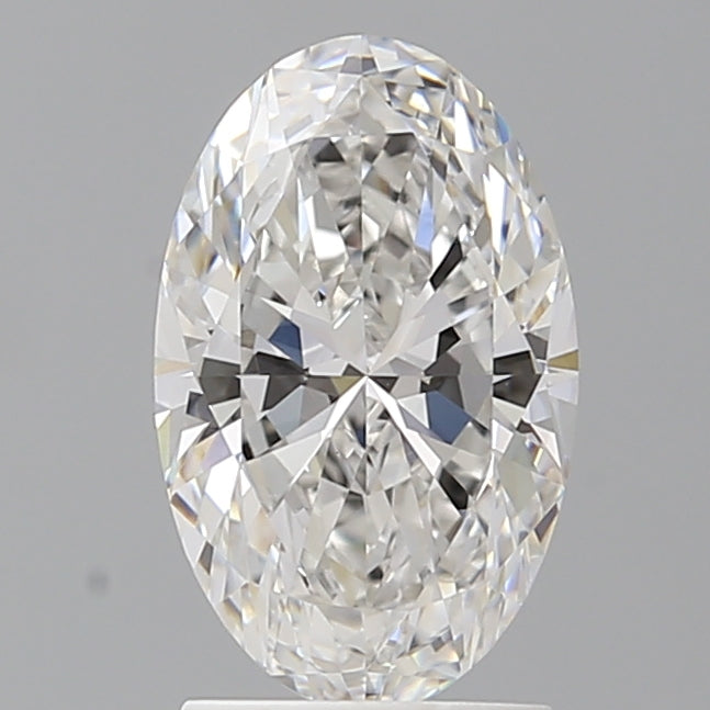 2.05 Carat Oval Shaped, Ideal Cut, E Color, VVS2 Clarity, IGI Certified Lab Grown Diamond