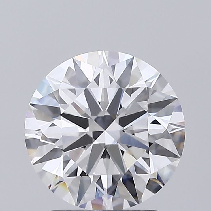 2.04 Carat Round Shaped, Ideal Cut, E Color, VVS1 Clarity, IGI Certified Lab Grown Diamond