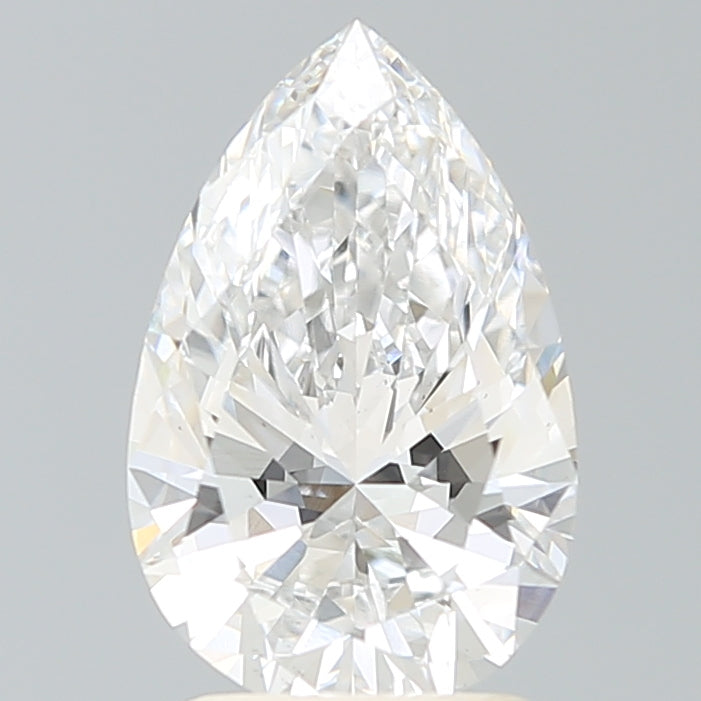 2.16 Carat Pear Shaped, Ideal Cut, E Color, VS1 Clarity, IGI Certified Lab Grown Diamond