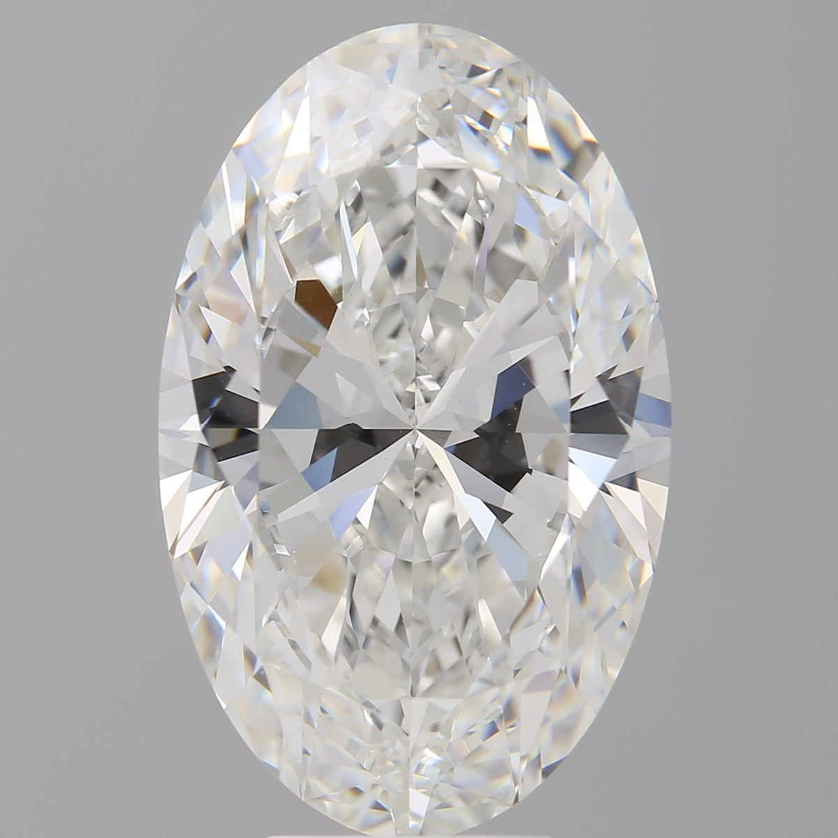 8.01 Carat Oval Shaped, Ideal Cut, F Color, VVS2 Clarity, IGI Certified Lab Grown Diamond