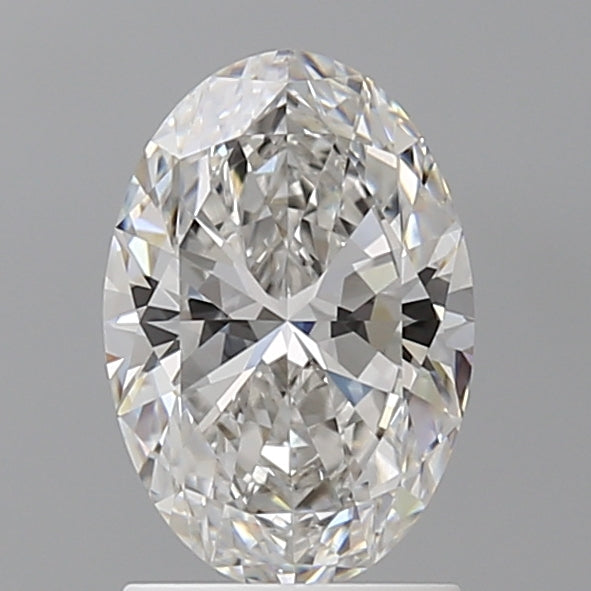 1.58 Carat Oval Shaped, Ideal Cut, F Color, VVS2 Clarity, IGI Certified Lab Grown Diamond