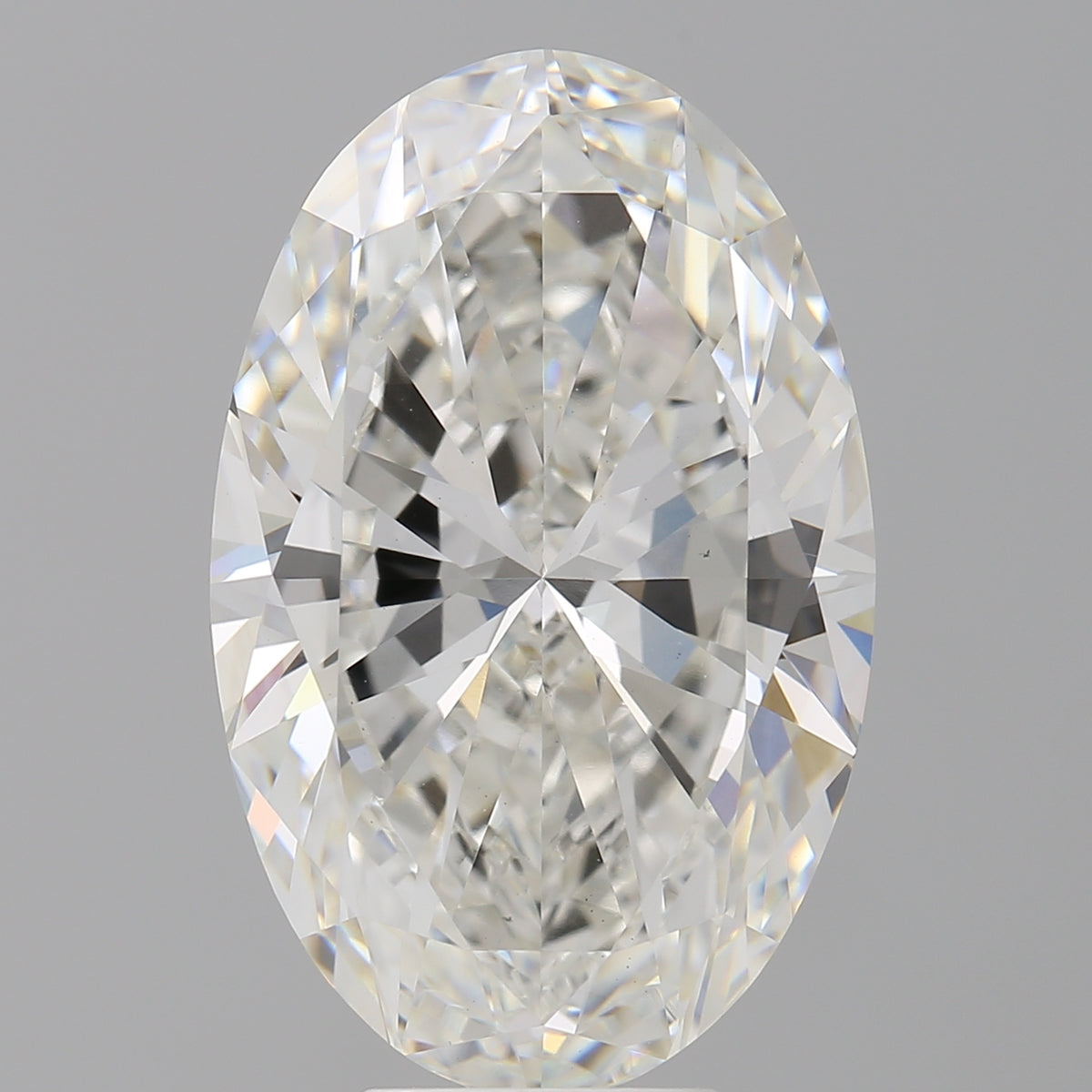 8.10 Carat Oval Shaped, Excellent Cut, F Color, VVS2 Clarity, IGI Certified Lab Grown Diamond