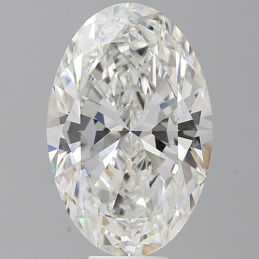 10.54 Carat Oval Shaped, Ideal Cut, F Color, VVS2 Clarity, IGI Certified Lab Grown Diamond