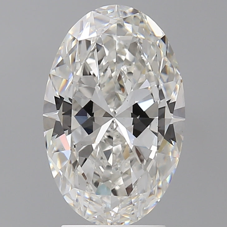 3.09 Carat Oval Shaped, Ideal Cut, F Color, VS1 Clarity, IGI Certified Lab Grown Diamond