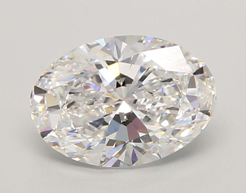 2.07 Carat Oval Shaped, Ideal Cut, D Color, VVS1 Clarity, IGI Certified Lab Grown Diamond