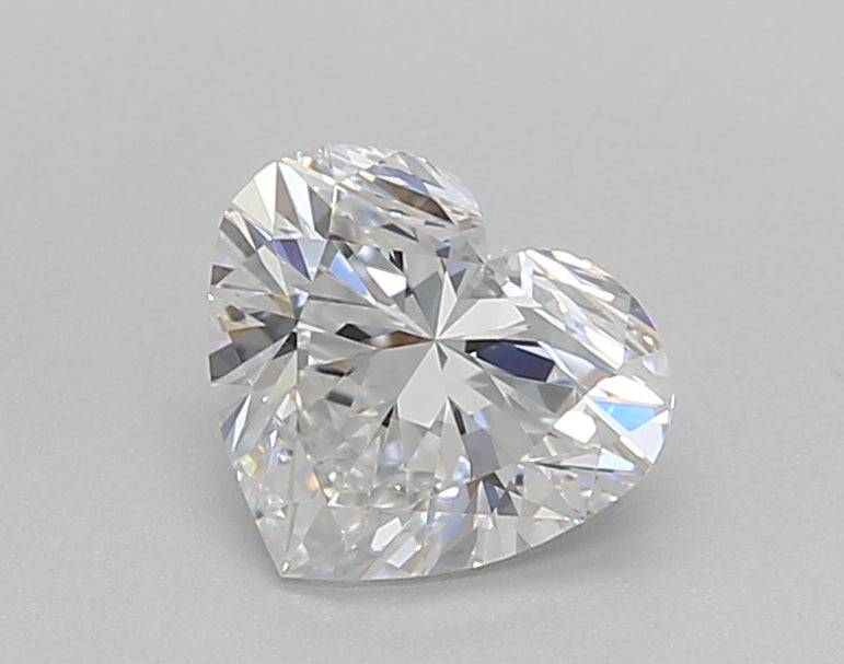 1.01 Carat Heart Shaped, Very Good Cut, D Color, VVS2 Clarity, IGI Certified Lab Grown Diamond