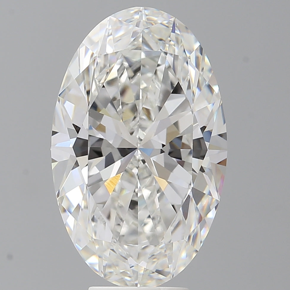 7.10 Carat Oval Shaped, Ideal Cut, E Color, VVS2 Clarity, IGI Certified Lab Grown Diamond