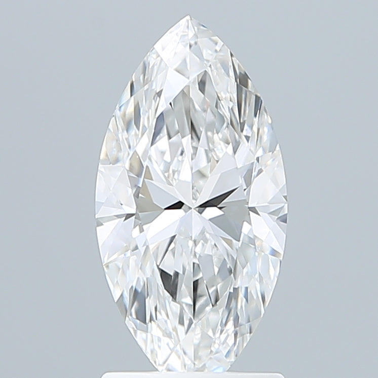 1.72 Carat Marquise Shaped, Ideal Cut, D Color, VVS2 Clarity, IGI Certified Lab Grown Diamond