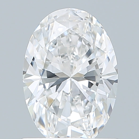 1.06 Carat Oval Shaped, Excellent Cut, D Color, VVS2 Clarity, IGI Certified Lab Grown Diamond