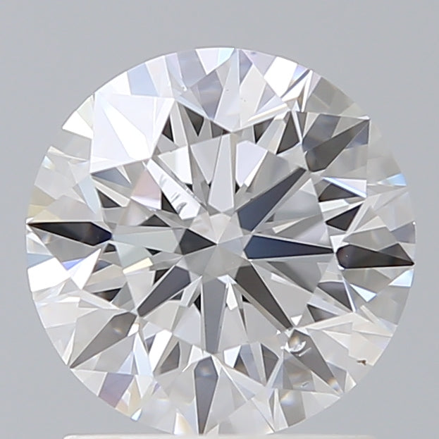 1.63 Carat Round Shaped, Ideal Cut, D Color, VS2 Clarity, IGI Certified Lab Grown Diamond