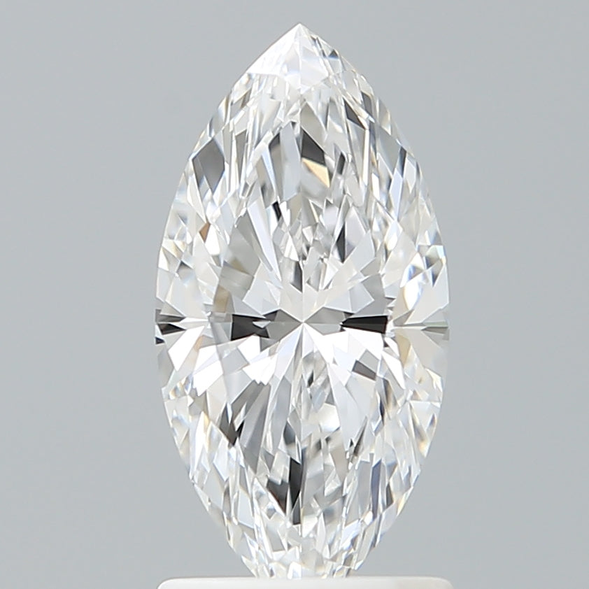 1.54 Carat Marquise Shaped, Excellent Cut, D Color, VVS2 Clarity, IGI Certified Lab Grown Diamond