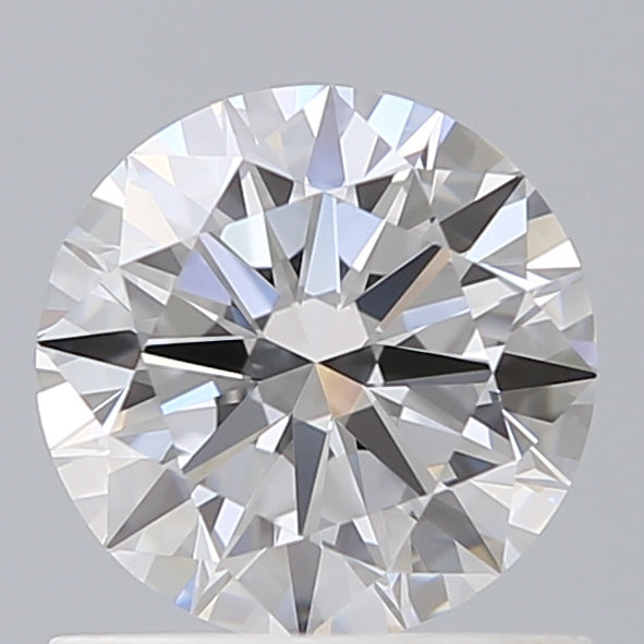0.90 Carat Round Shaped, Excellent Cut, D Color, VVS2 Clarity, IGI Certified Lab Grown Diamond