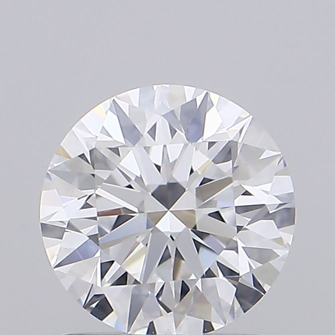 1.04 Carat Round Shaped, Ideal Cut, D Color, VVS2 Clarity, IGI Certified Lab Grown Diamond