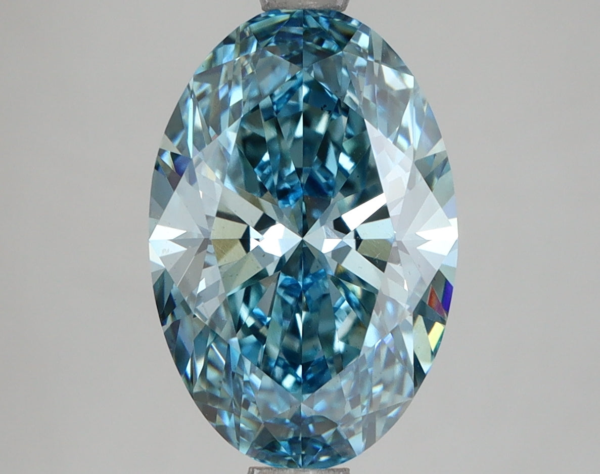 3.54 Carat Oval Shaped, Ideal Cut, VS2 Clarity, IGI Certified Lab Grown Diamond
