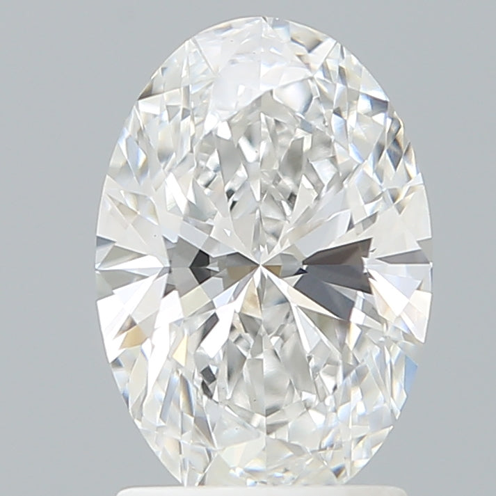 1.79 Carat Oval Shaped, Ideal Cut, E Color, VVS2 Clarity, IGI Certified Lab Grown Diamond
