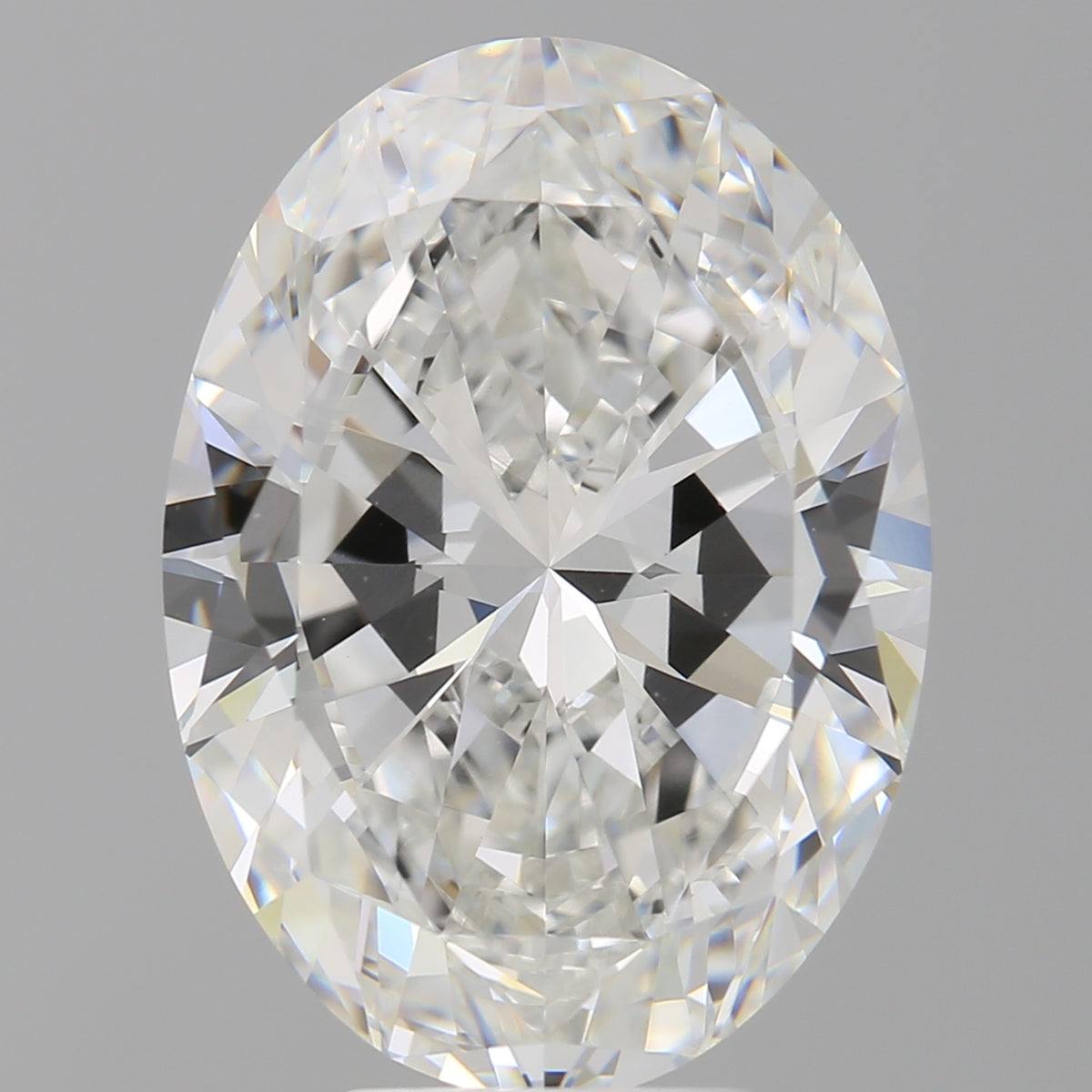 7.50 Carat Oval Shaped, Excellent Cut, F Color, VVS2 Clarity, IGI Certified Lab Grown Diamond