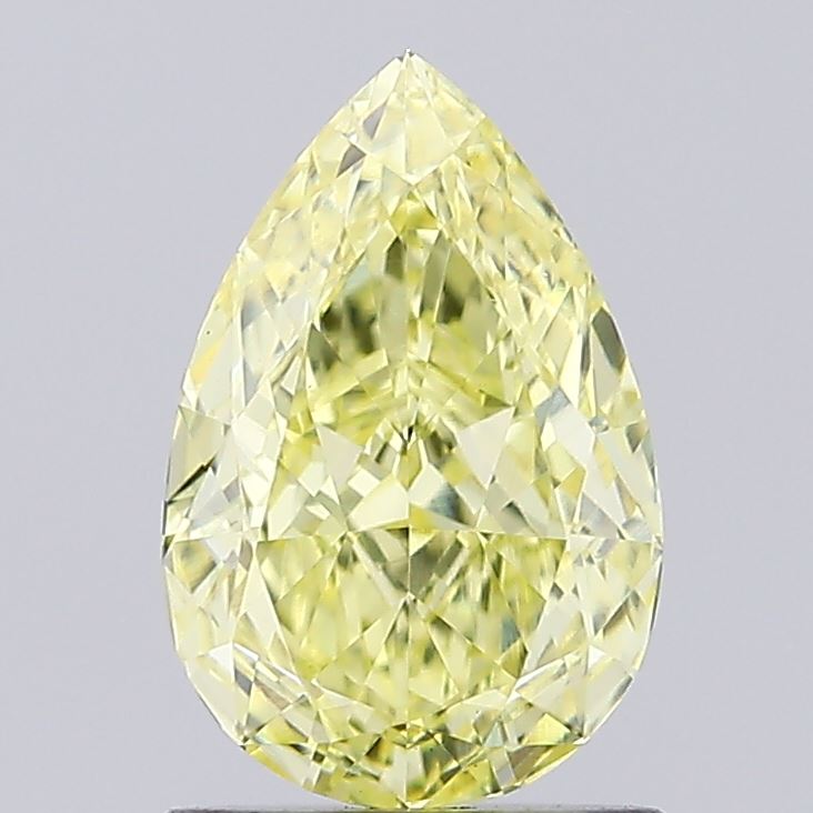 1.37 Carat Pear Shaped, Ideal Cut, VVS2 Clarity, IGI Certified Lab Grown Diamond
