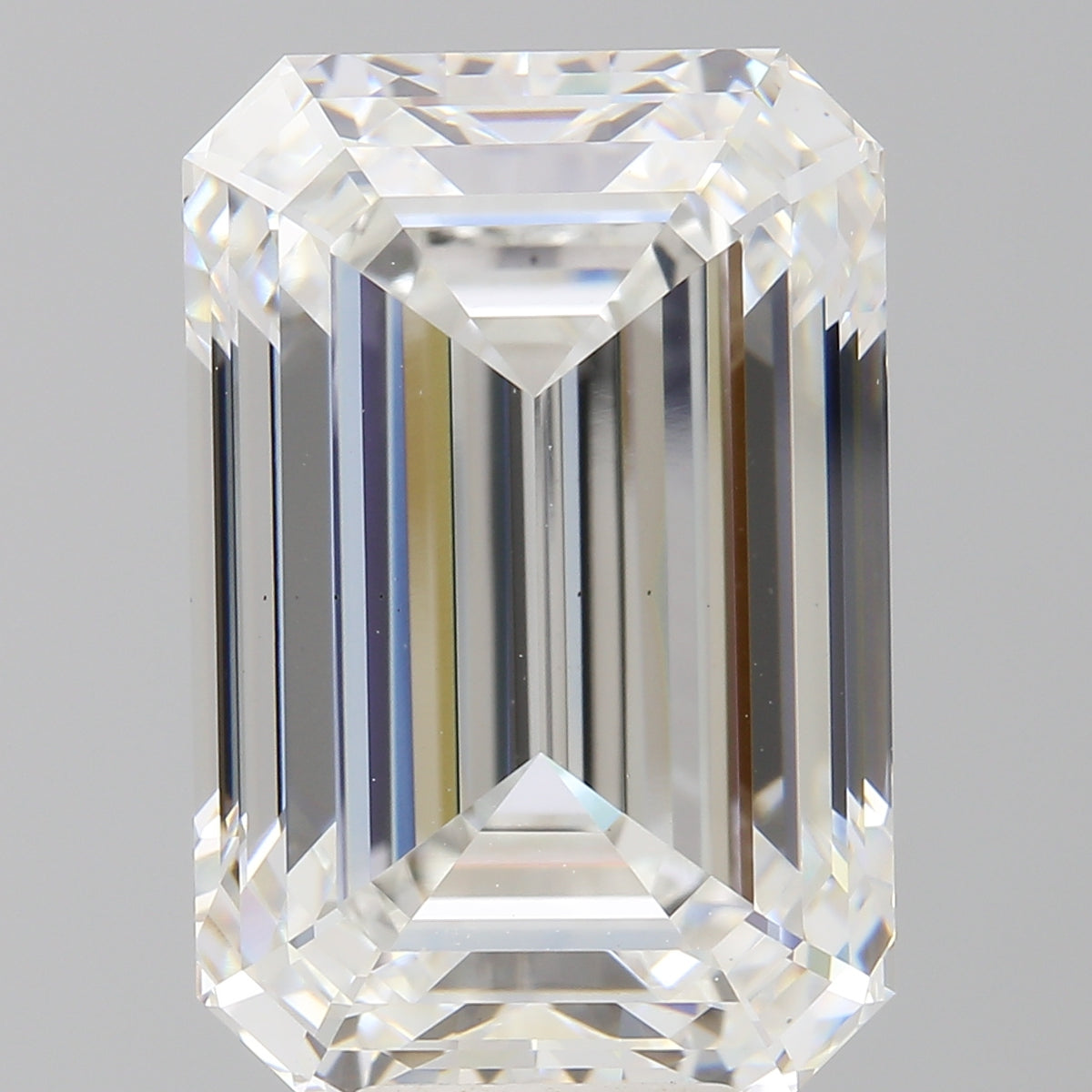 10.03 Carat Emerald Shaped, Ideal Cut, F Color, VS1 Clarity, IGI Certified Lab Grown Diamond