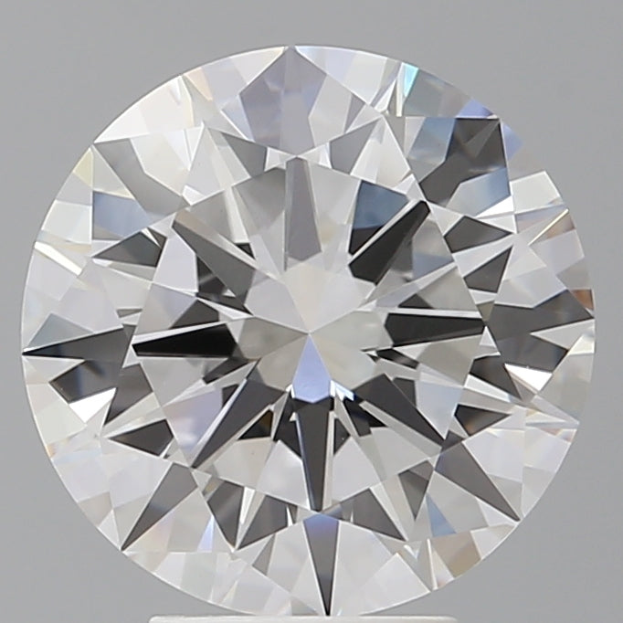 5.01 Carat Round Shaped, Excellent Cut, F Color, VVS2 Clarity, IGI Certified Lab Grown Diamond