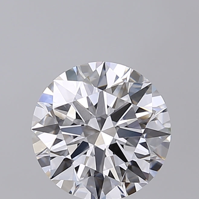 2.02 Carat Round Shaped, Ideal Cut, E Color, VVS2 Clarity, IGI Certified Lab Grown Diamond